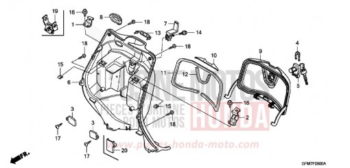 INNER BOX NHX110WHA de 2010